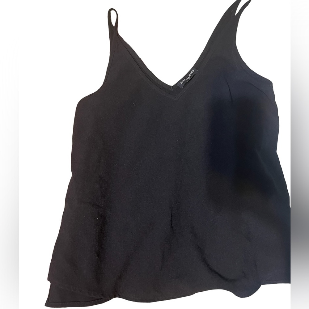 Black American apparel tank top basic
